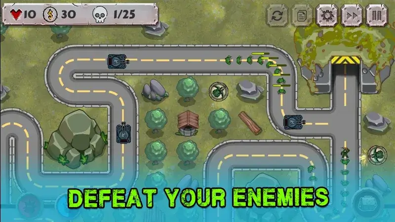 Battle Strategy: Tower Defense captura de pantalla 4