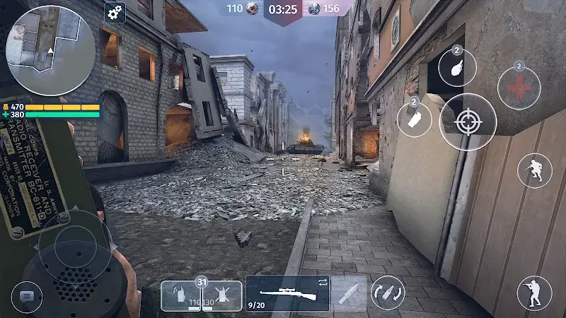 World War 2: Shooting Games captura de pantalla 2