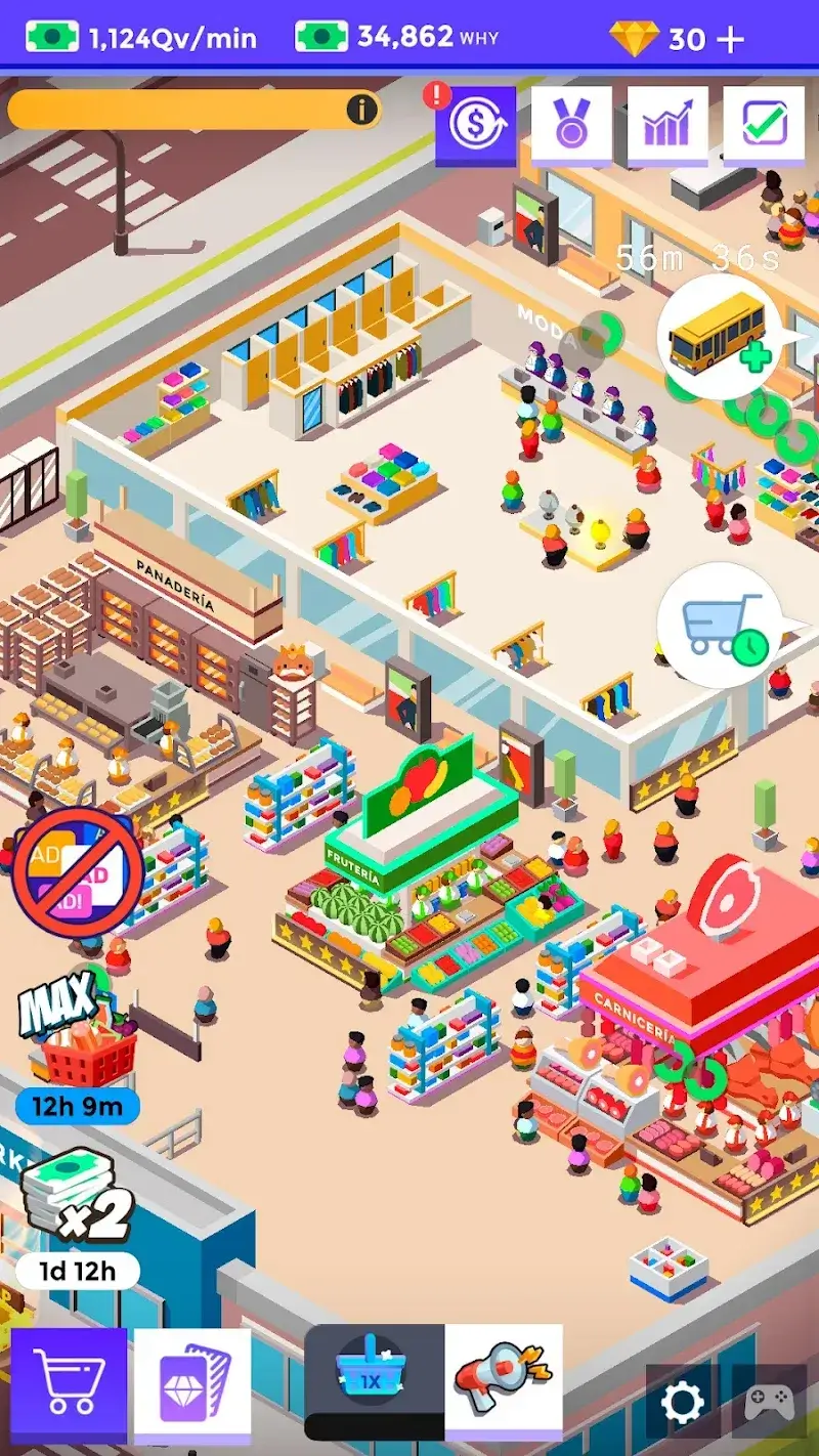 Idle Supermarket Tycoon - Capture d'écran 6
