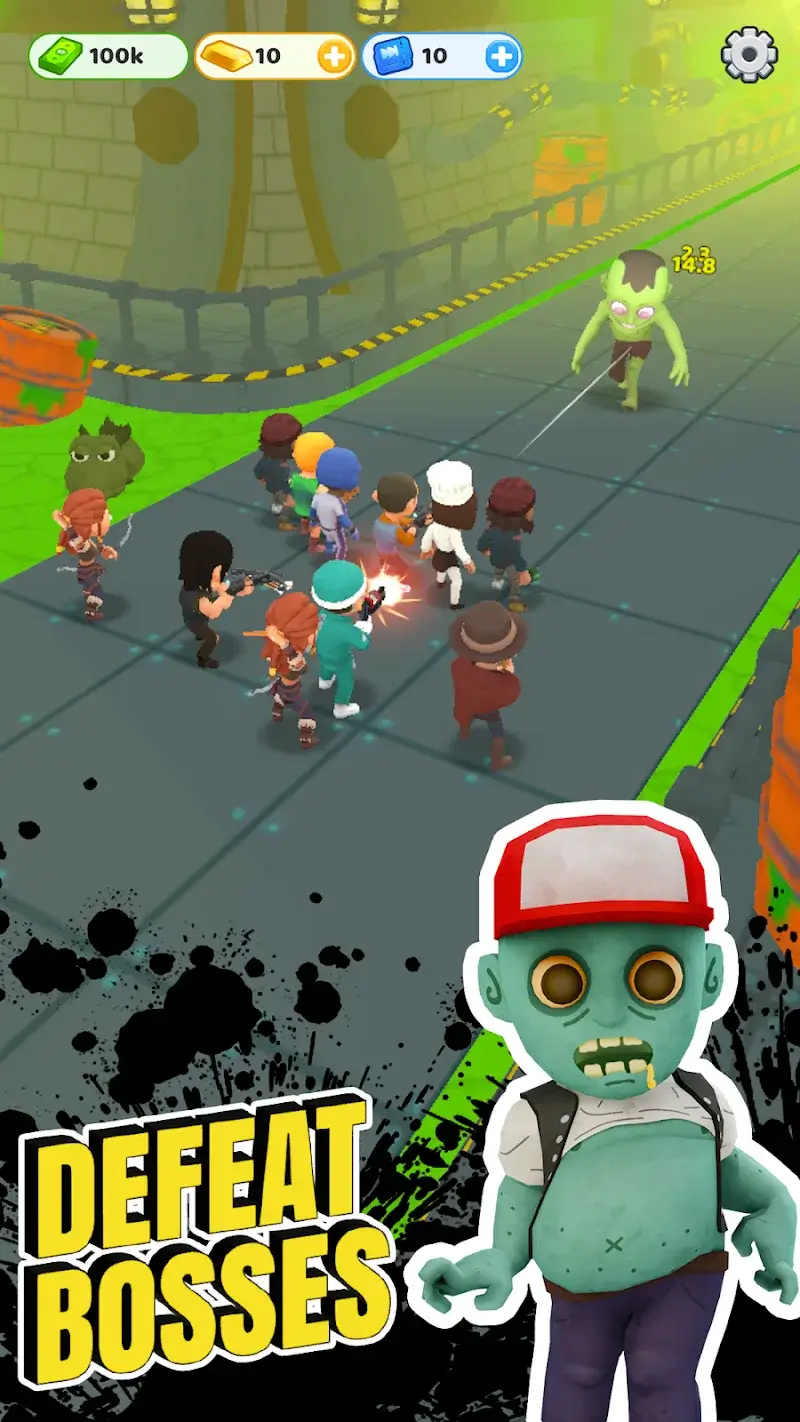 ภาพหน้าจอ Survivor Idle Run: Z-RPG Game 4