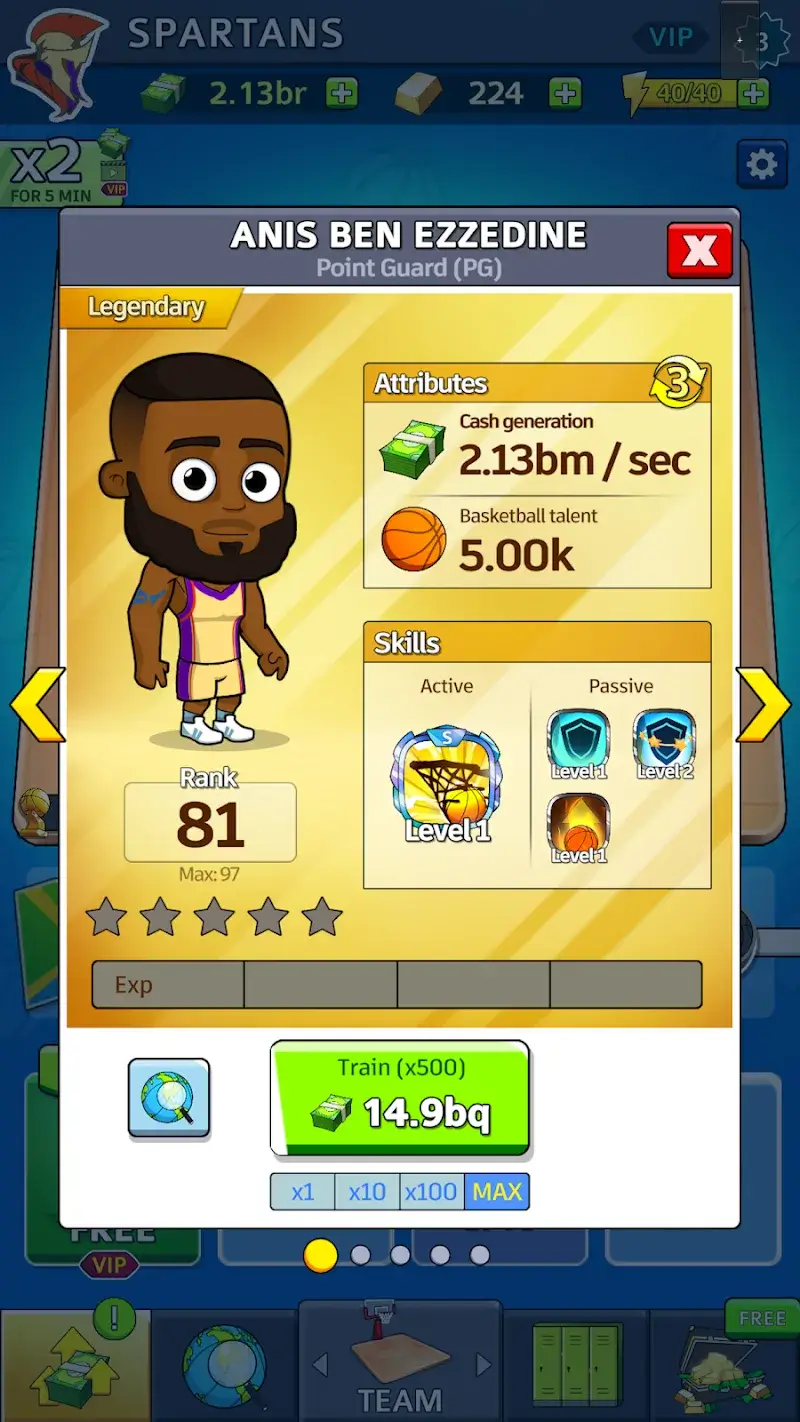 Idle Five Basketball Tycoon - Screenshot 6