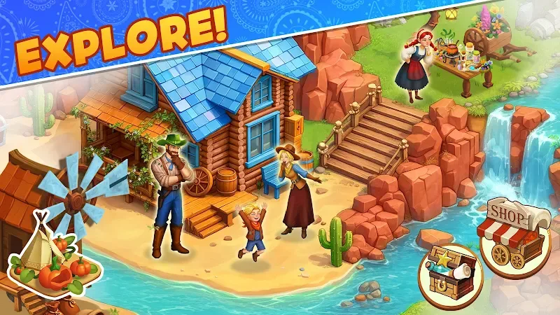 Tangkapan layar Westward Farm 3