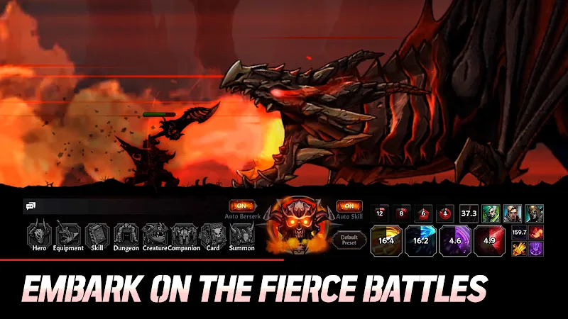 ภาพหน้าจอ Idle Berserker 1