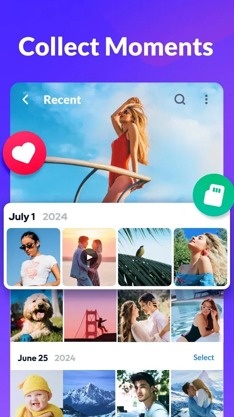 Capture d'écran 2 de XGallery v2.1.8 APK