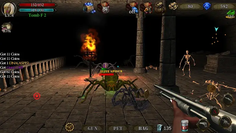 Dungeon Shooter : Dark Temple screenshot 5