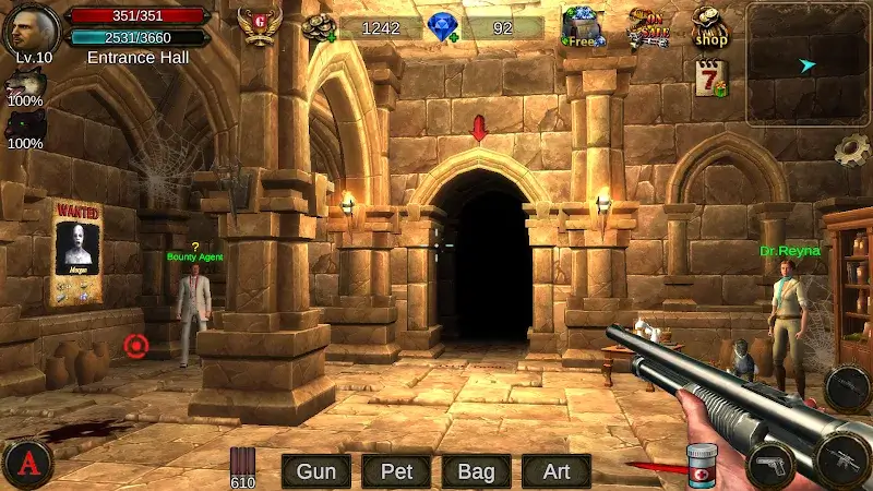 Dungeon Shooter : Dark Temple screenshot 1