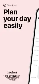 Structured - Daily Planner Screenshot 1
