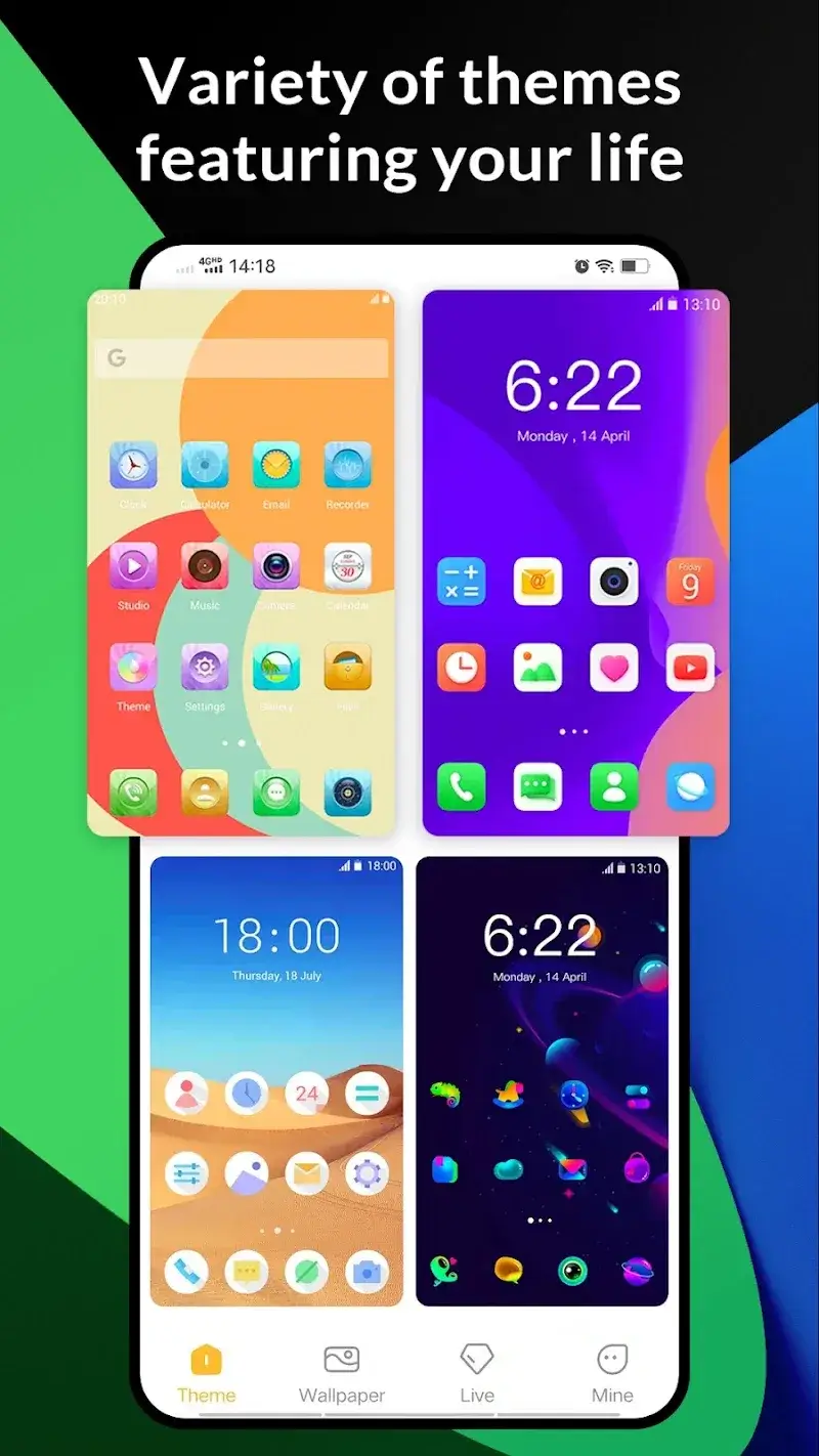 X Launcher v10.3.1 APK 스크린샷 3