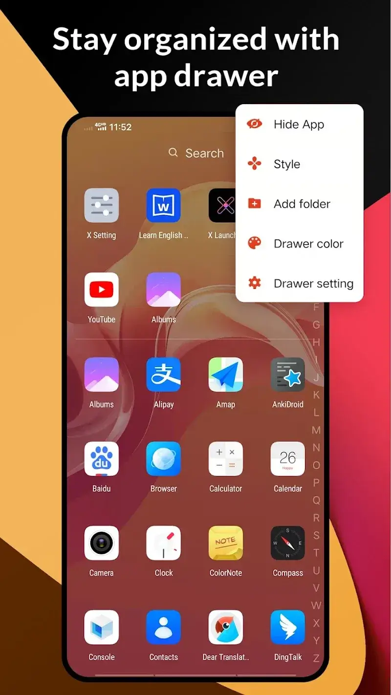 X Launcher v10.3.1 APK 스크린샷 2