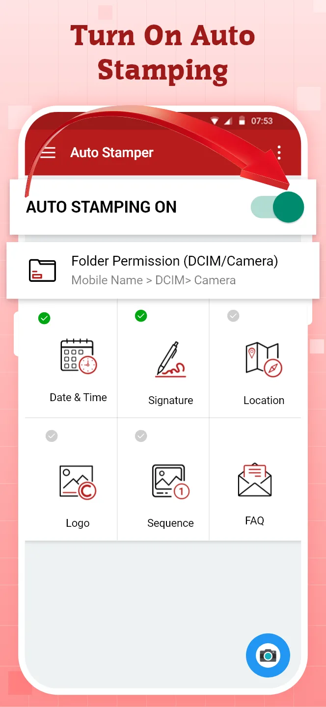 Tangkapan layar Auto Stamper 2