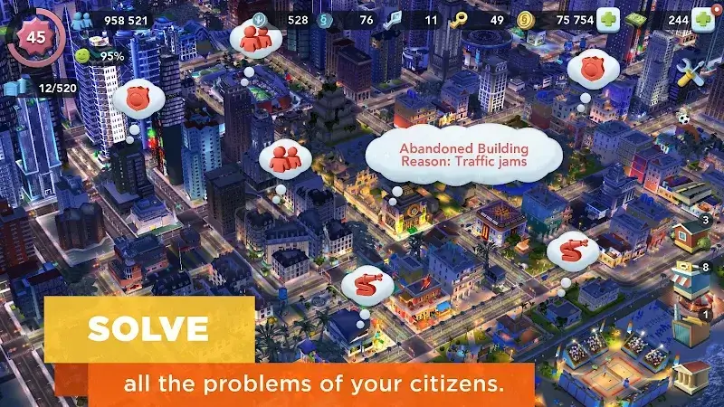 Tangkapan layar SimCity BuildIt 4