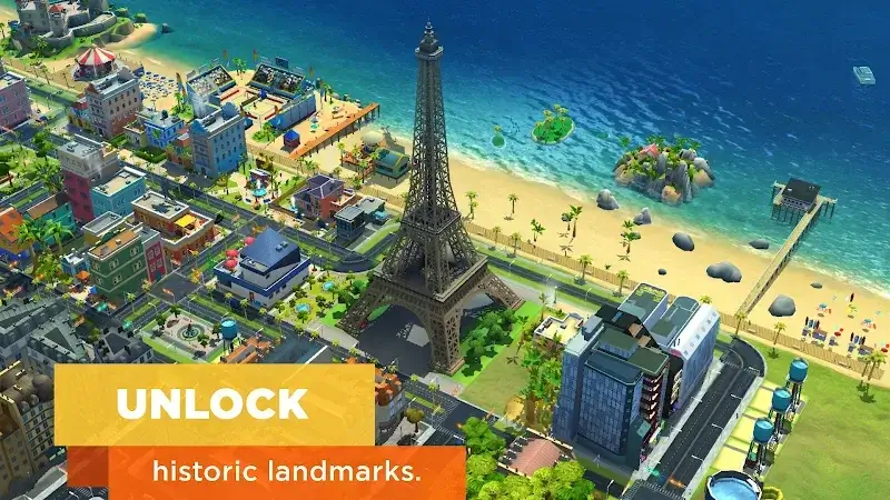 Tangkapan layar SimCity BuildIt 2