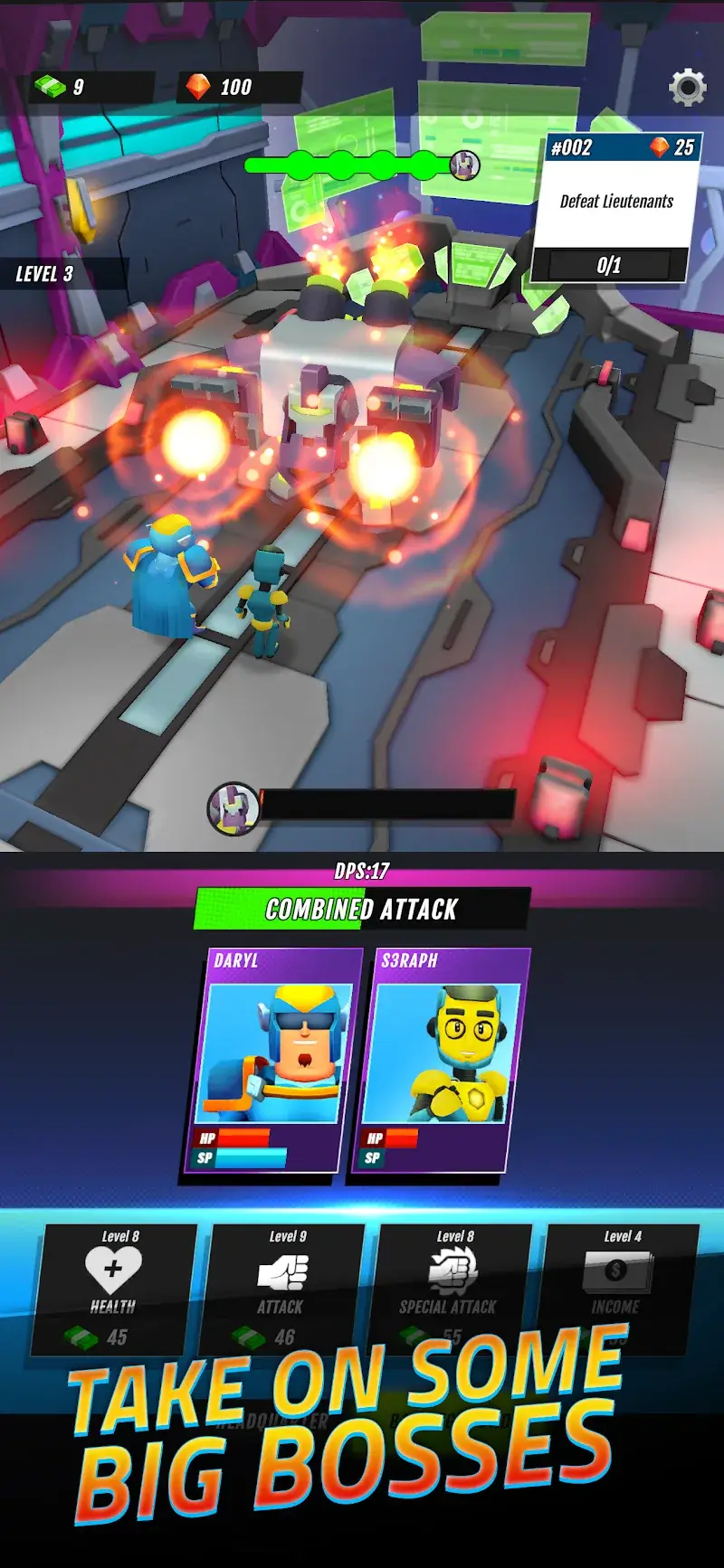Superheroes Idle RPG League ภาพหน้าจอ 3