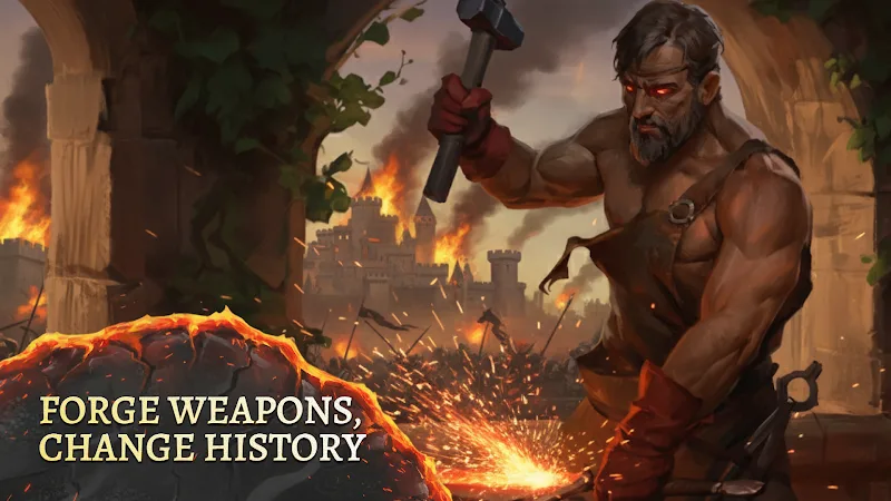 Battlesmiths: Strategy RPG capture d'écran 1