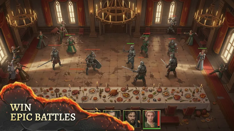 Battlesmiths: Strategy RPG capture d'écran 2