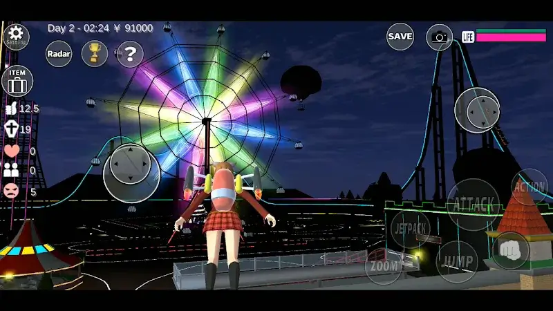 Tangkapan layar SAKURA School Simulator 3