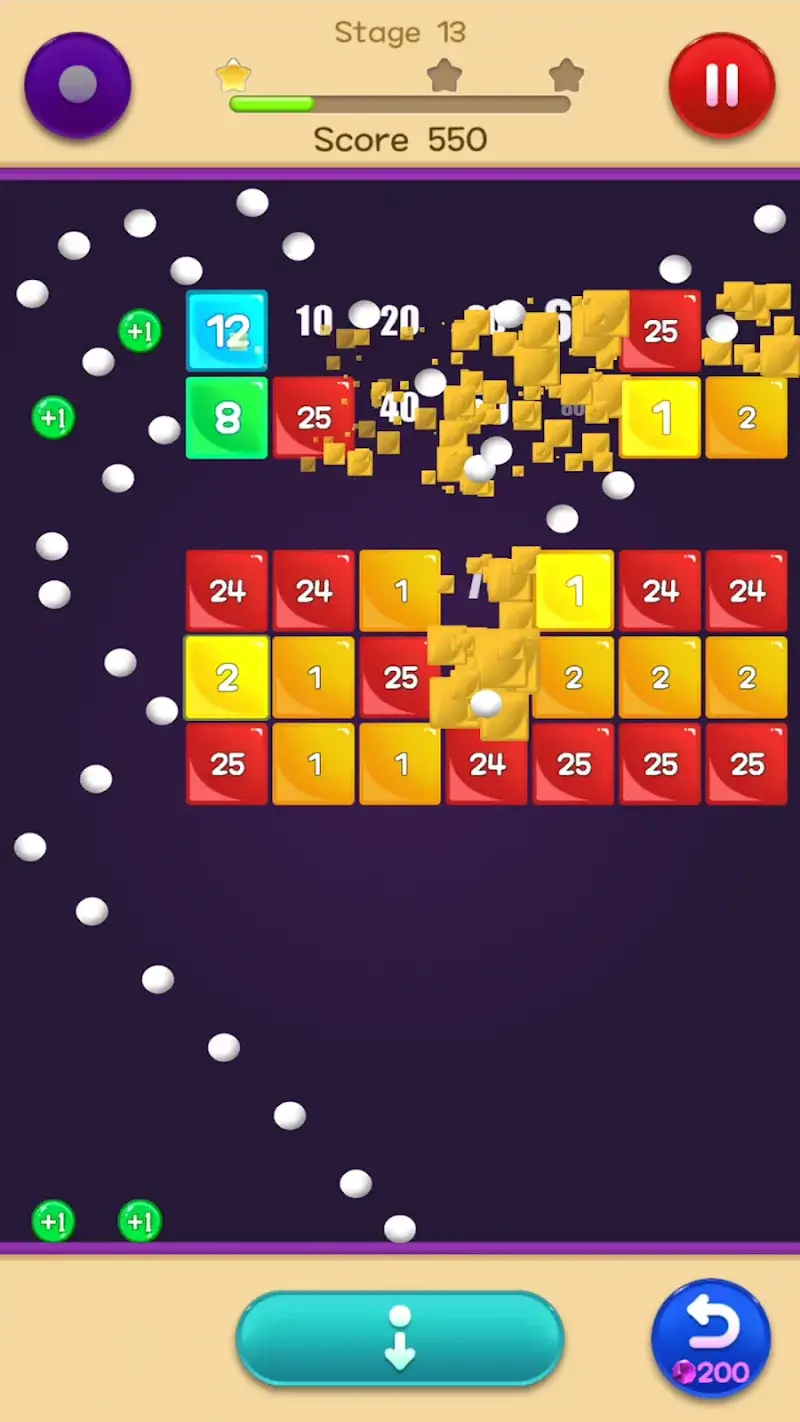 Скриншот Jewel Bricks Breaker 4