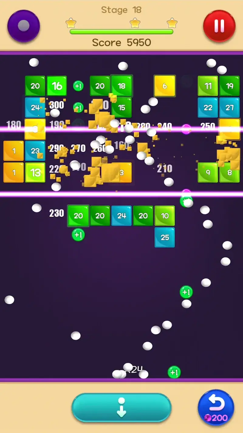 Скриншот Jewel Bricks Breaker 5
