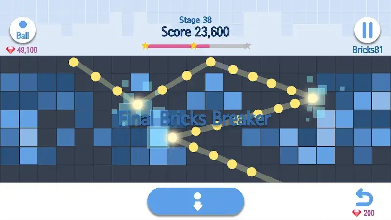 Final Bricks Breaker 스크린샷 1
