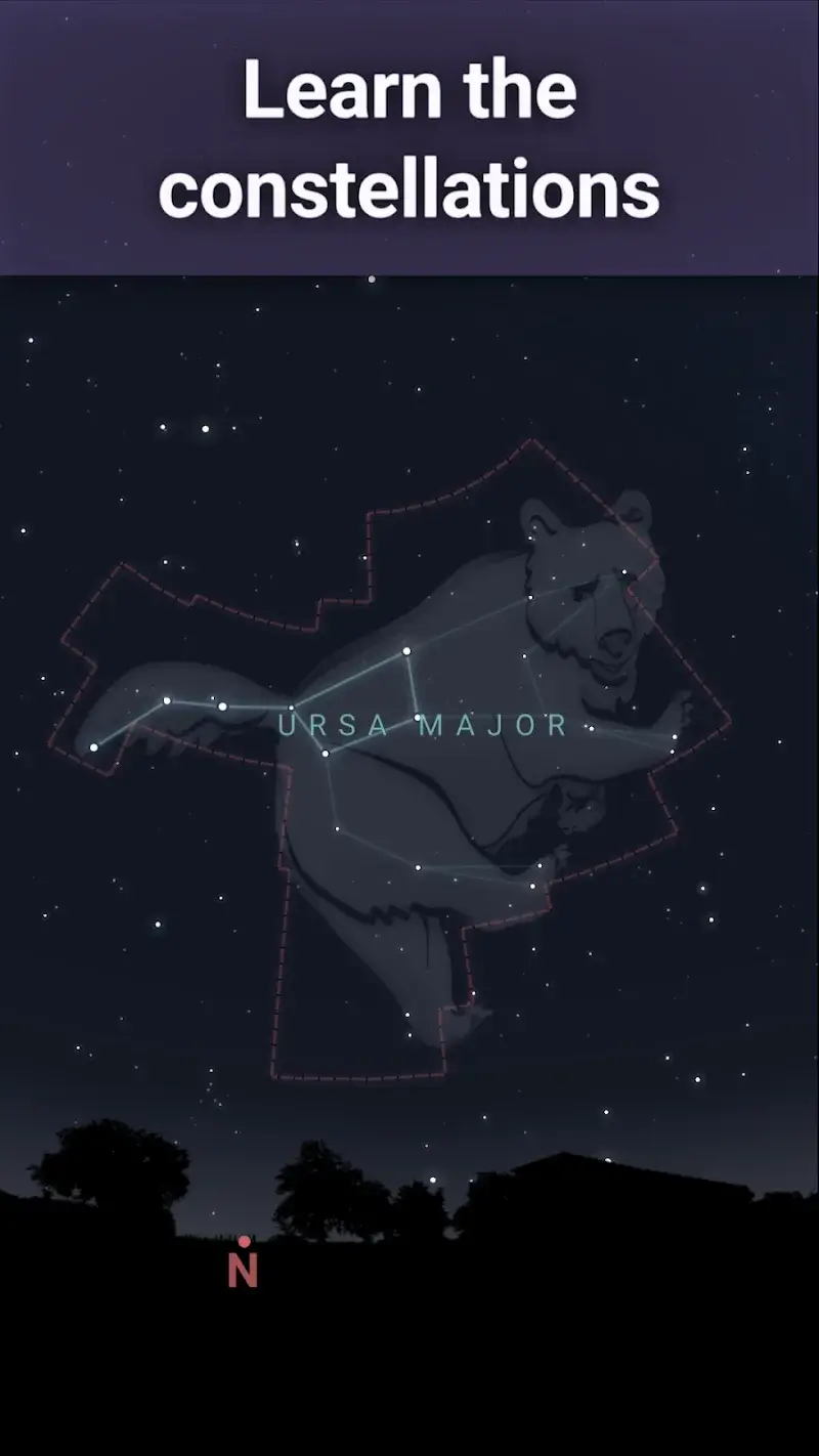 Tangkapan layar Stellarium Plus 3