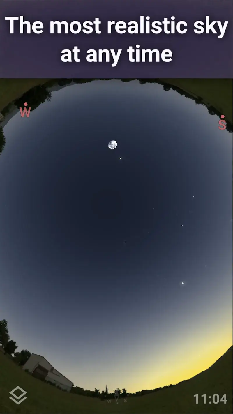 Tangkapan layar Stellarium Plus 1