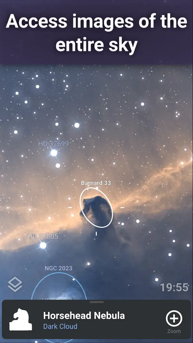 Tangkapan layar Stellarium Plus 6