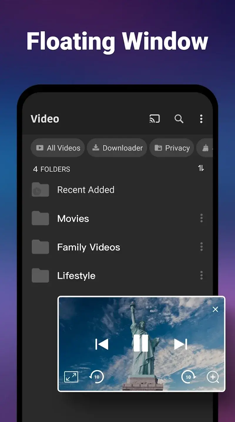 XPlayer capture d'écran 4