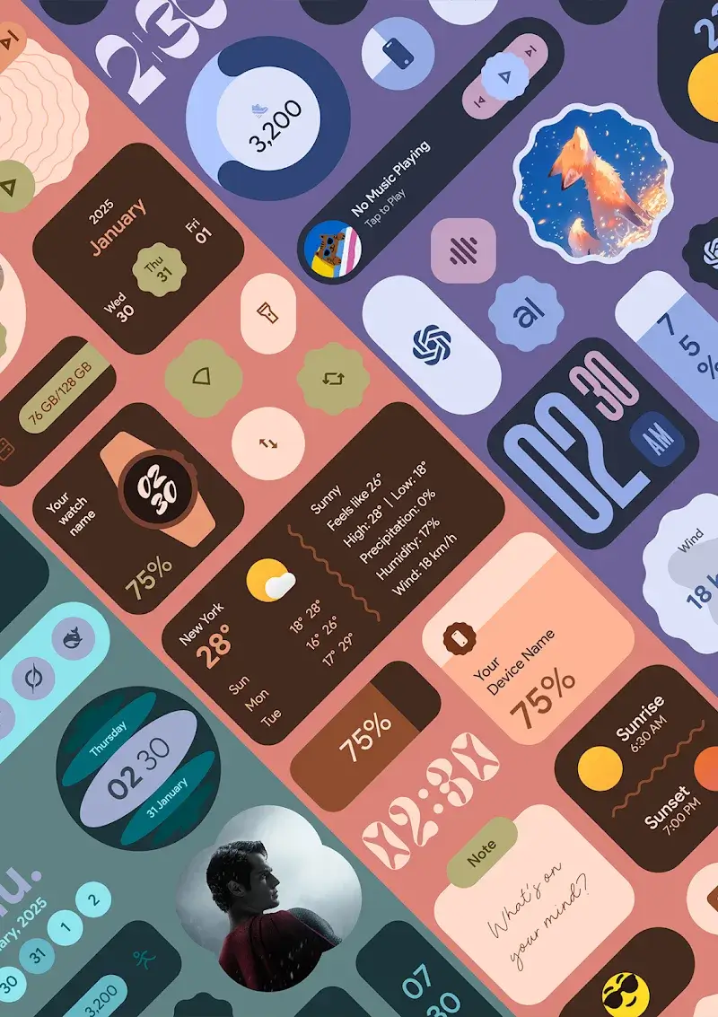 M3 Expressive Widgets captura 3