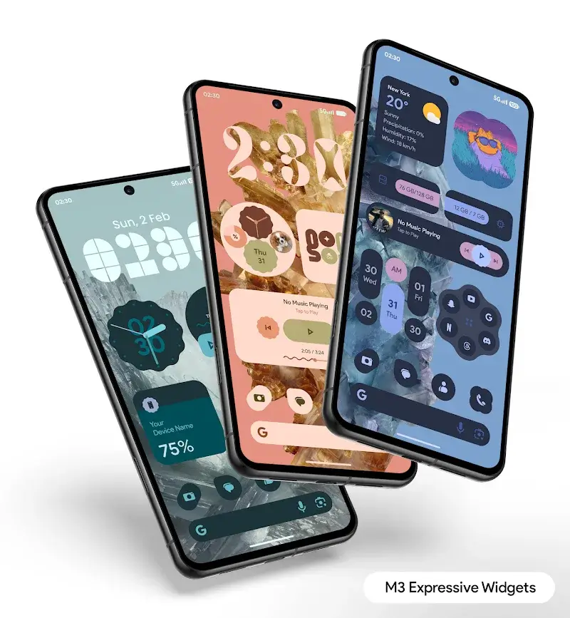 M3 Expressive Widgets captura 4