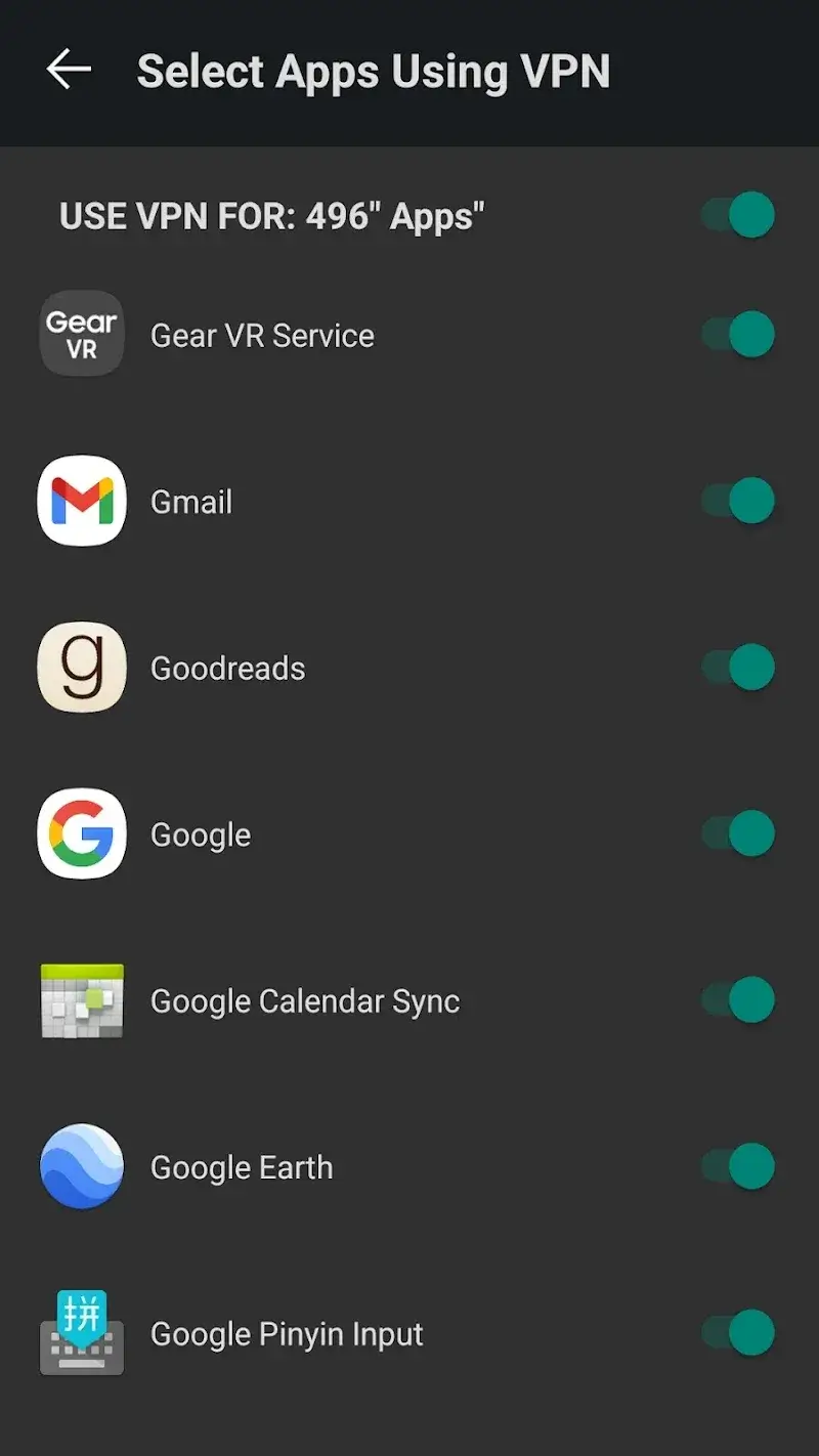 Captura de pantalla de Ultrasurf VPN 6