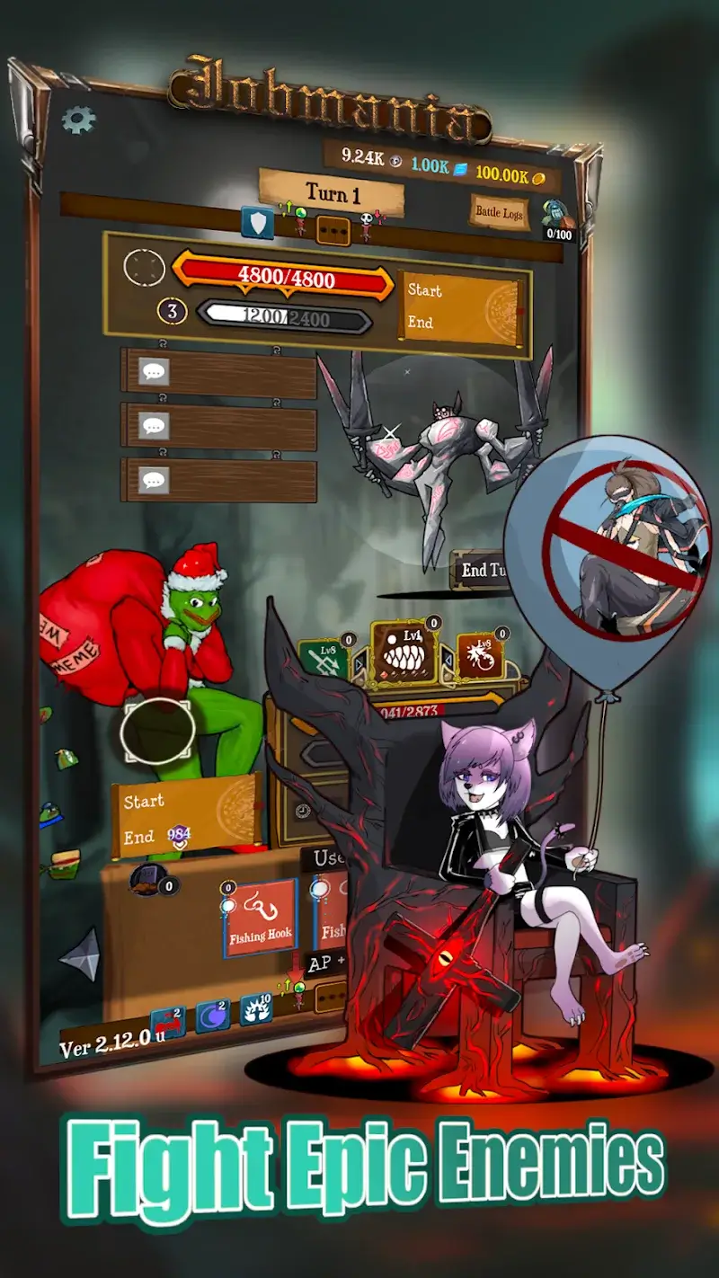 Captura de pantalla 6 de Jobmania - Eternal Dungeon