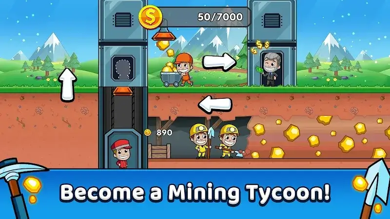 Captura de tela 5 de Idle Miner Tycoon