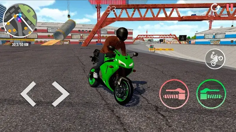 Motorcycle Real Simulator screenshot 5