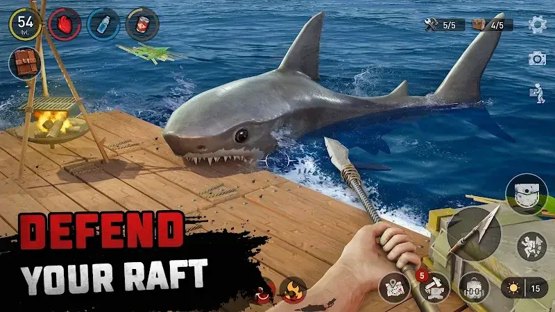 Capture d'écran Raft Survival 2