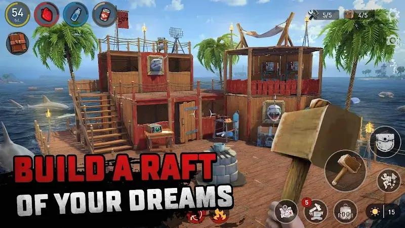 Capture d'écran Raft Survival 5