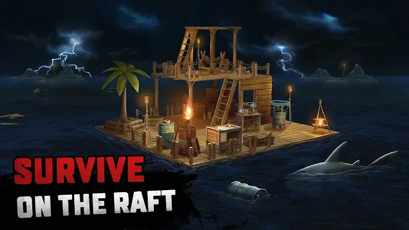 Capture d'écran Raft Survival 1