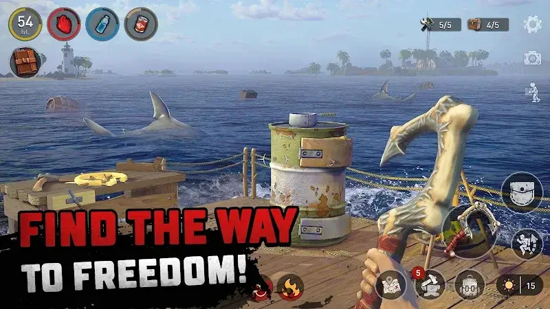 Capture d'écran Raft Survival 4