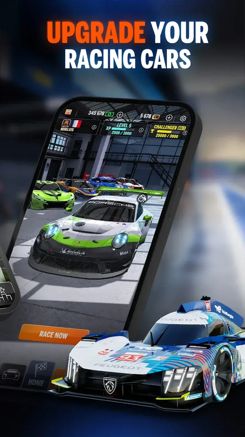 ภาพหน้าจอตัวอย่างเกม GT Manager 3