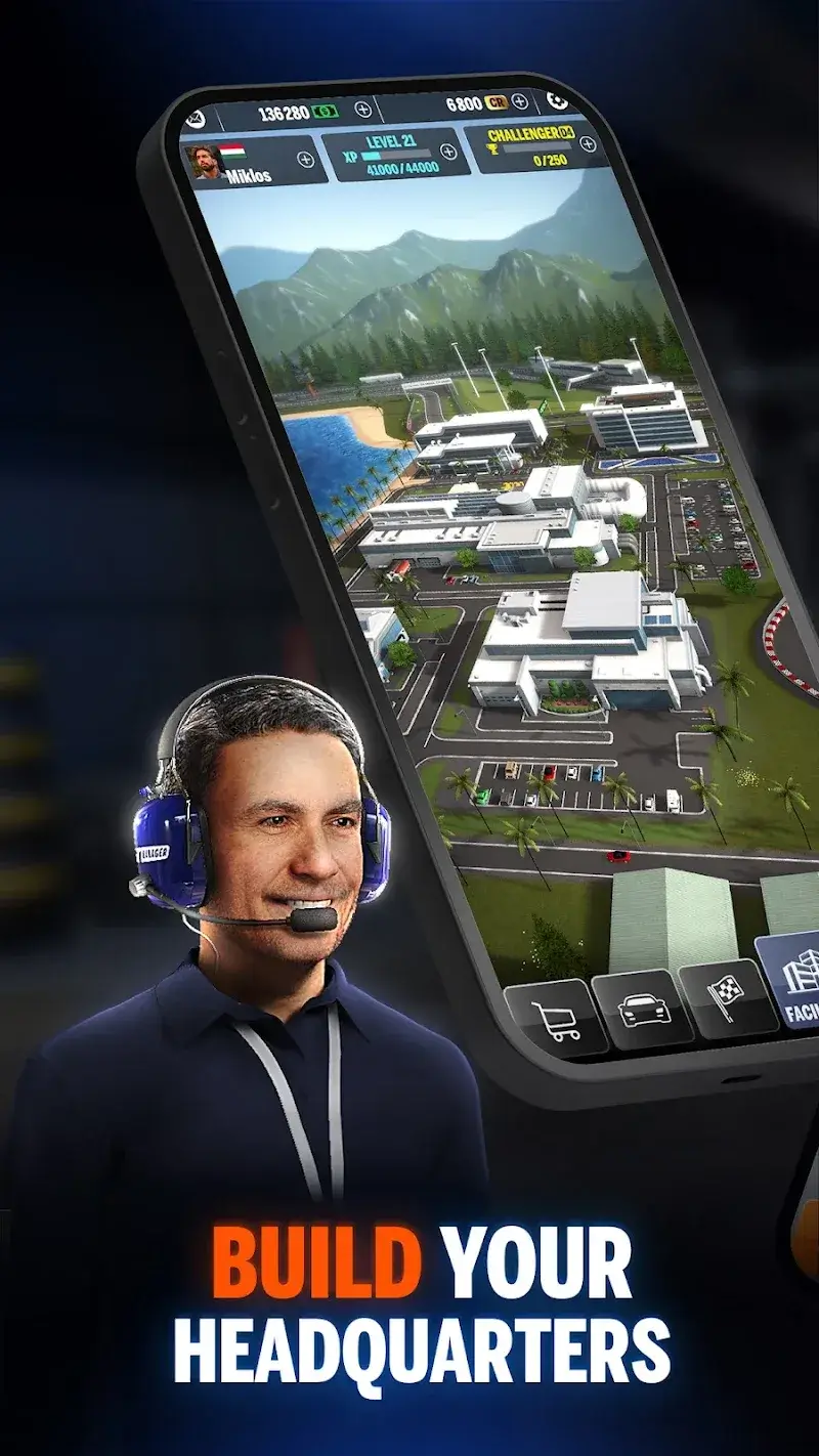 ภาพหน้าจอตัวอย่างเกม GT Manager 2