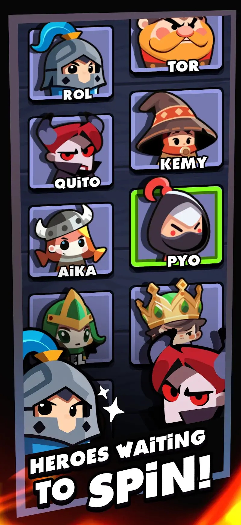 Tangkapan layar Bingbing Knights: Action Merge 5