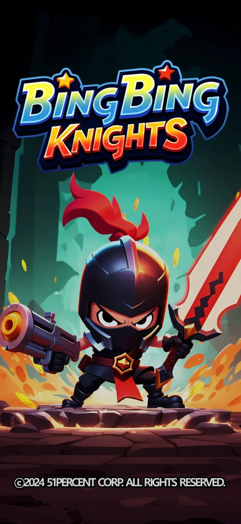 Tangkapan layar Bingbing Knights: Action Merge 1