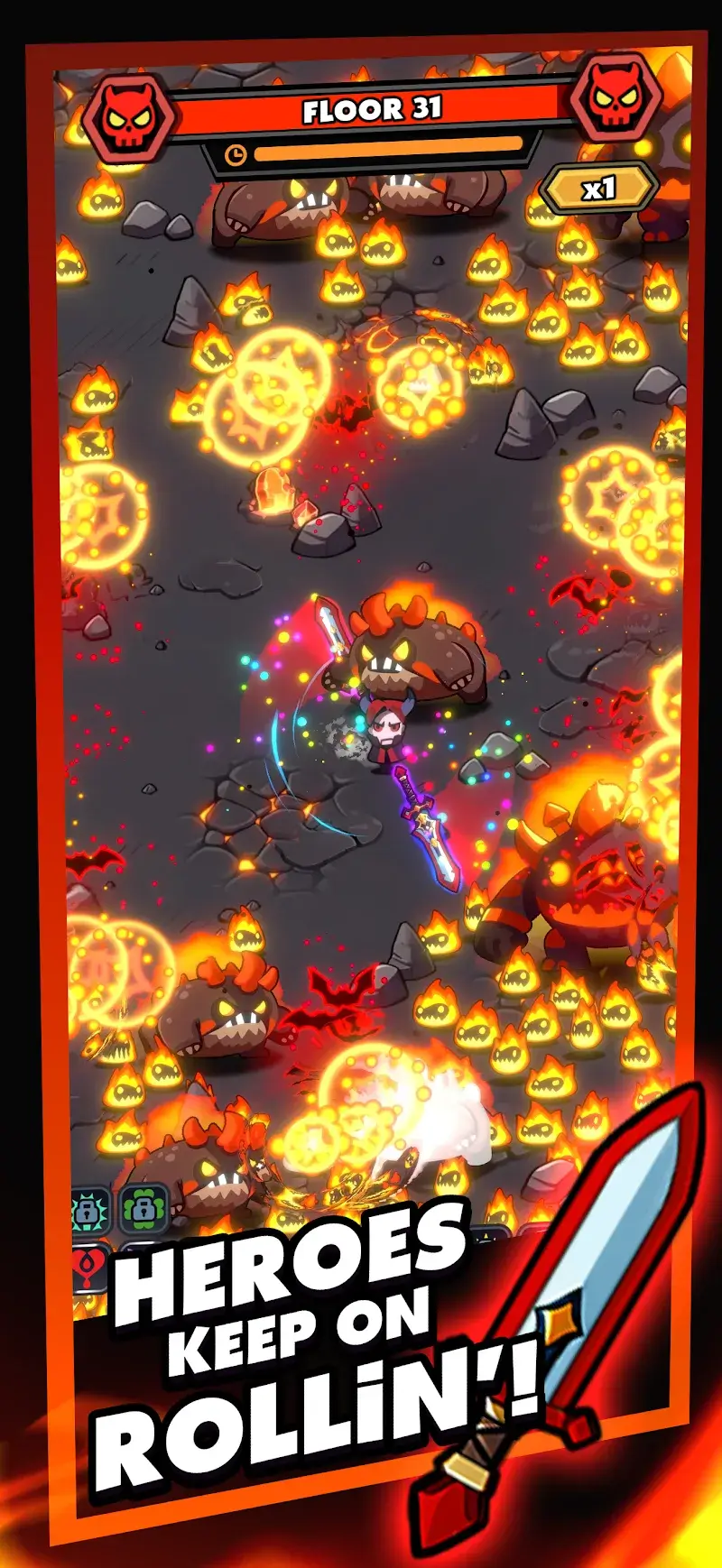 Tangkapan layar Bingbing Knights: Action Merge 4