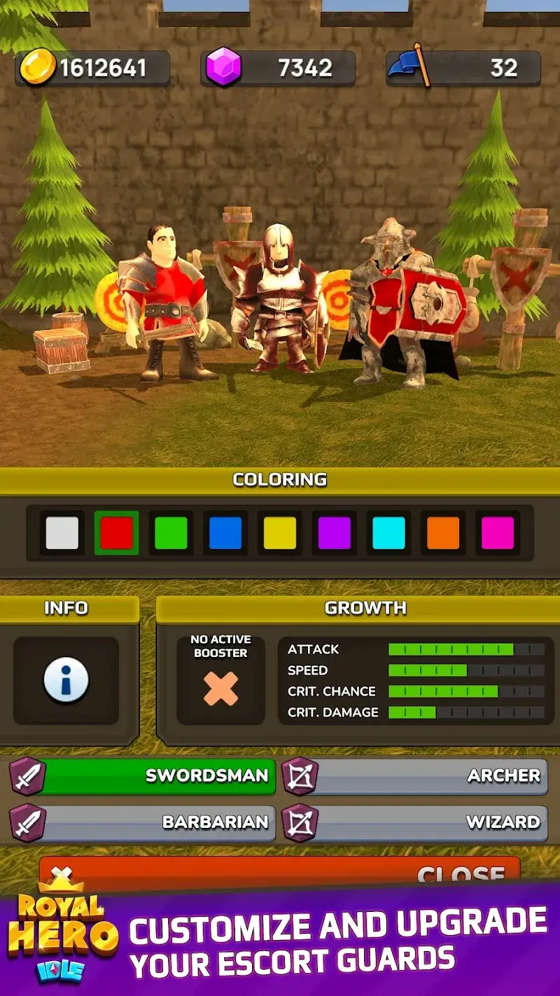 Tangkapan layar Idle Royal Hero 4