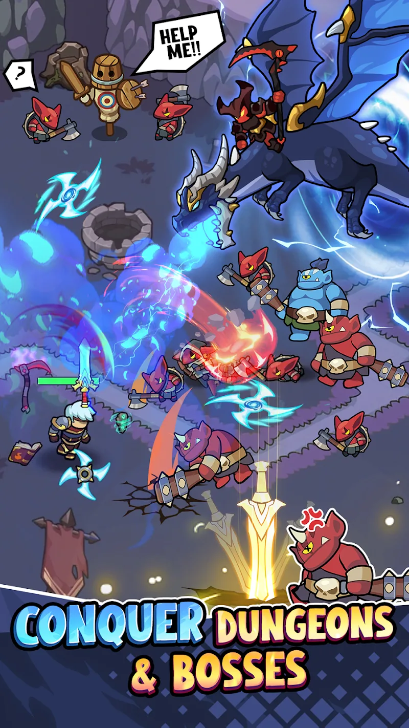 Backpack Legends Adventure RPG screenshot 2