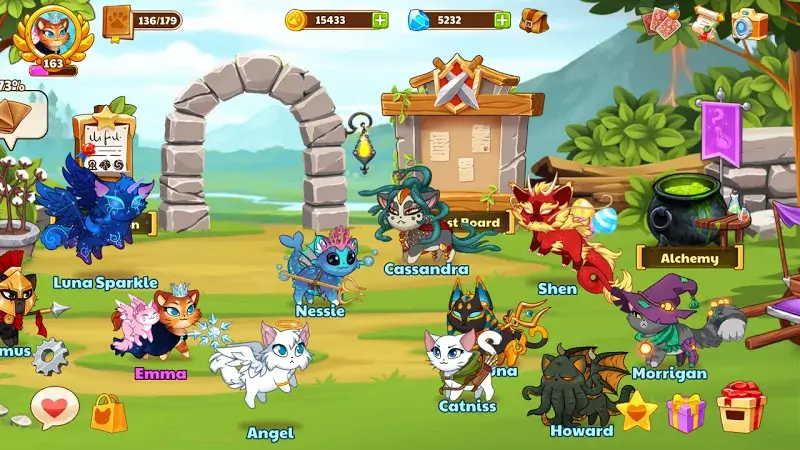 Ảnh chụp màn hình Castle Cats 6