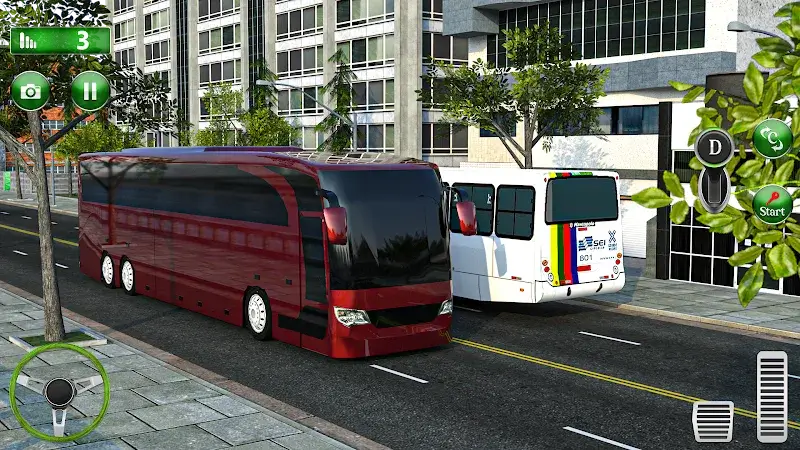 Euro Bus Driving 3D captura de pantalla 5
