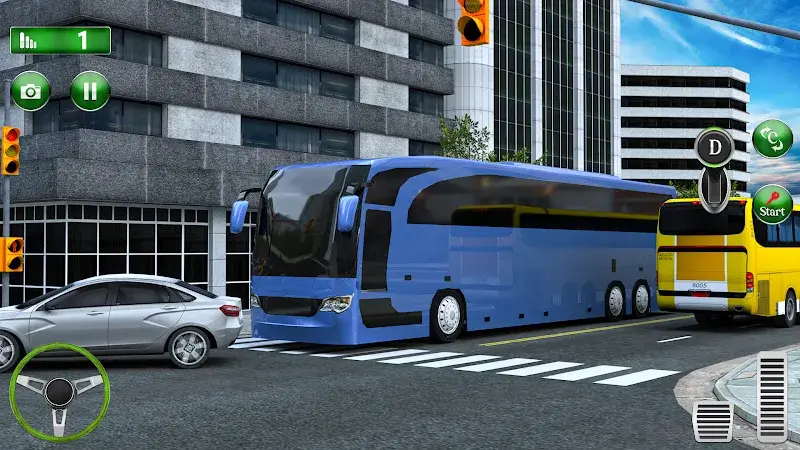 Euro Bus Driving 3D captura de pantalla 4