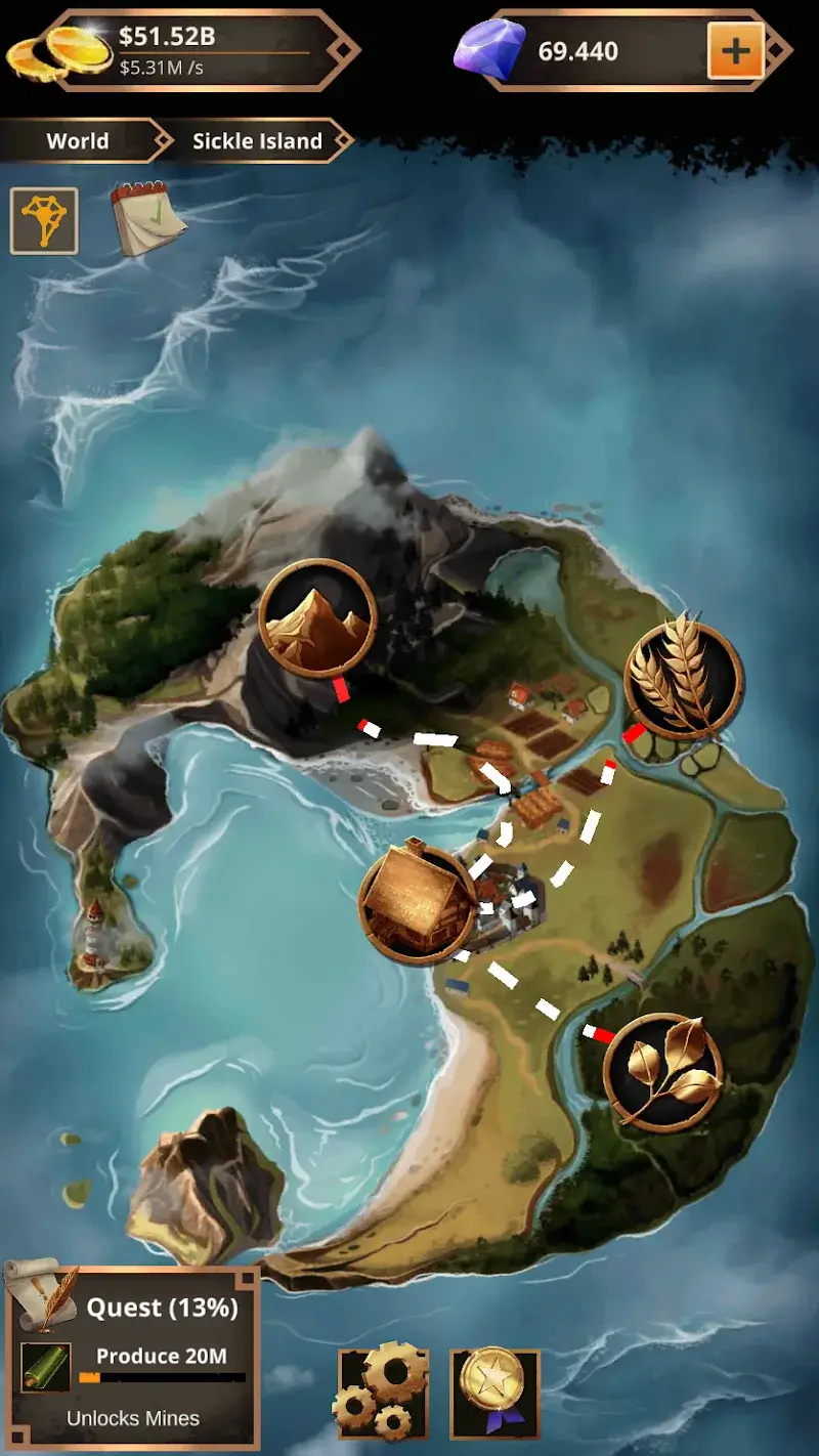 Idle Trading Empire 스크린샷 1