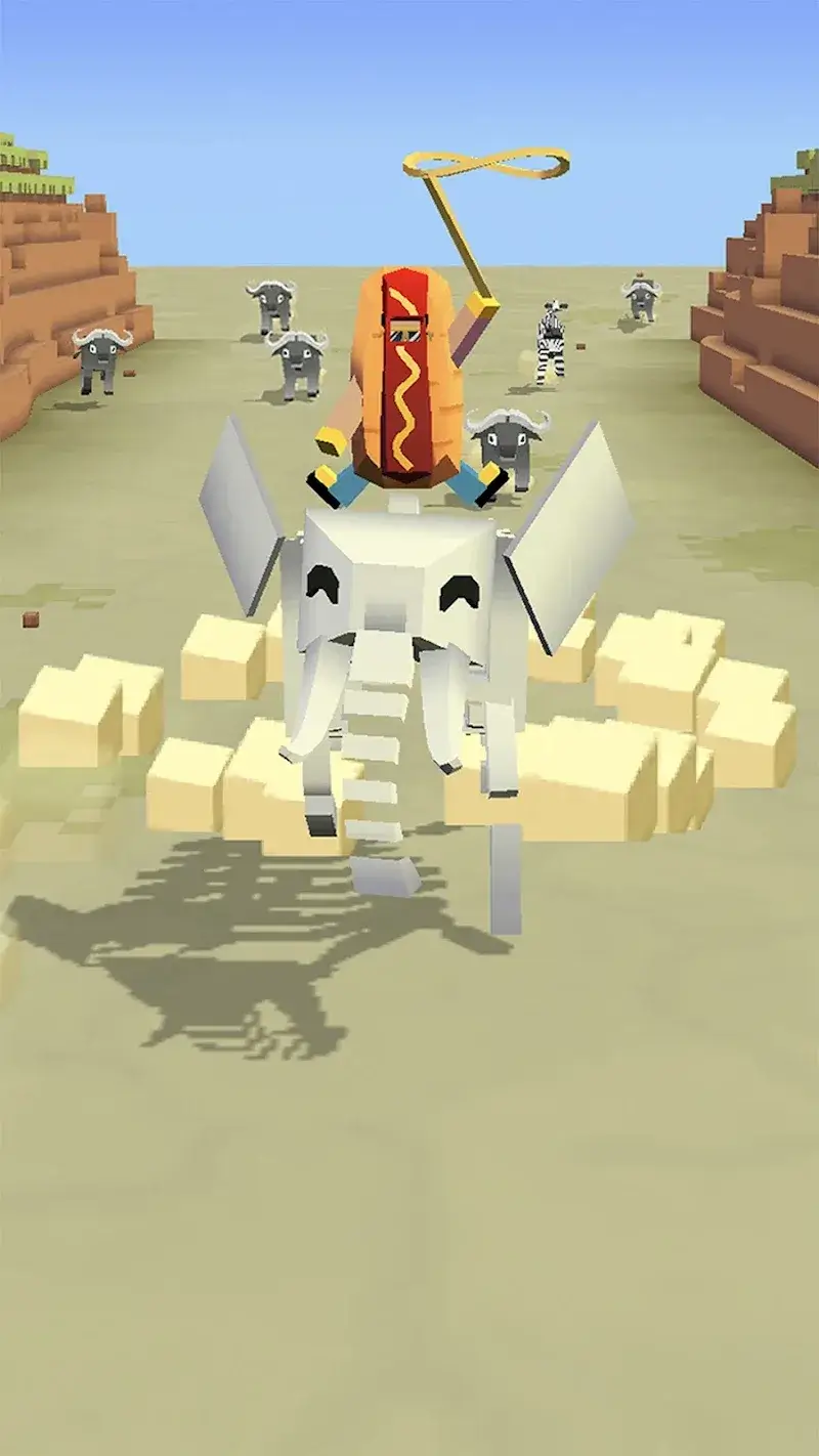 Rodeo Stampede: Sky Zoo Safari capture d'écran 2