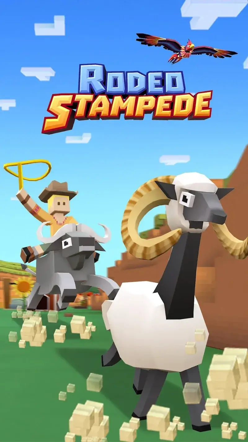 Rodeo Stampede: Sky Zoo Safari capture d'écran 1